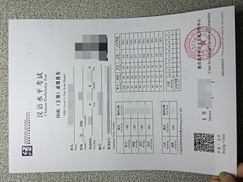 HSK Certificate-1