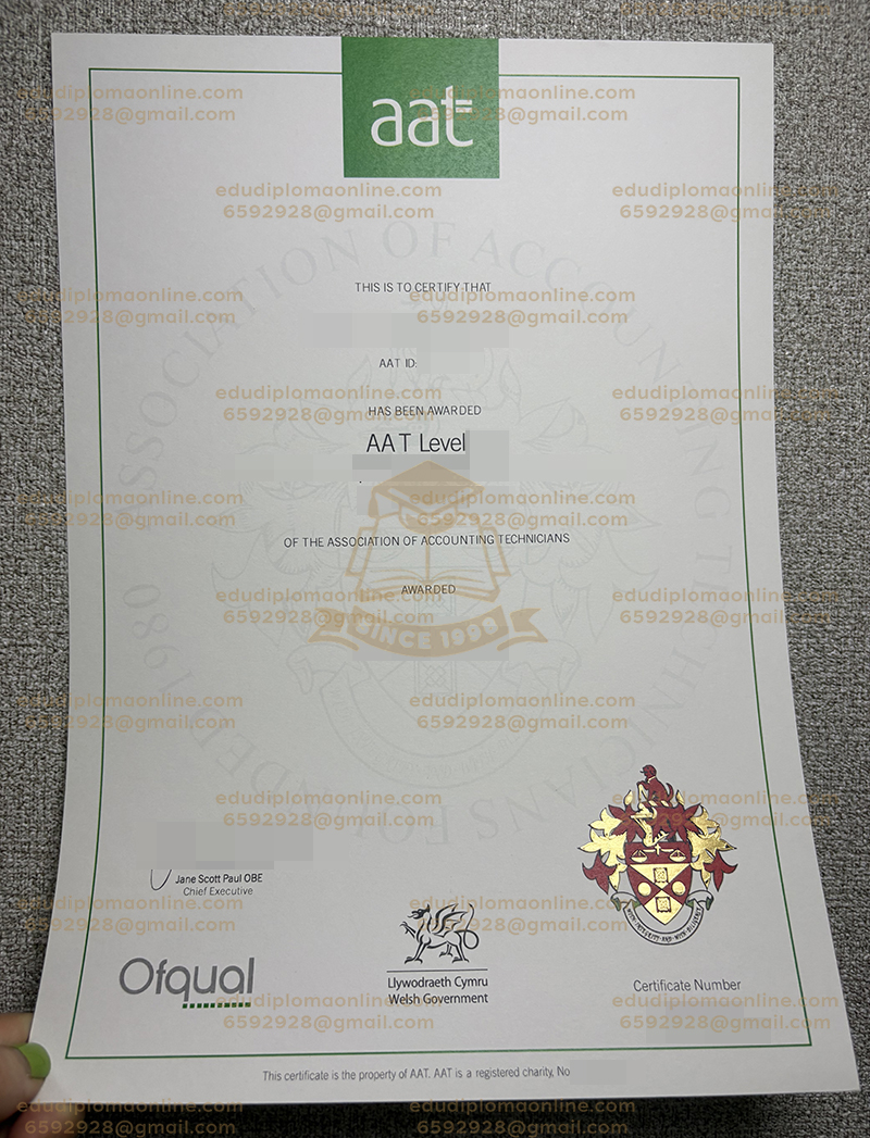 AAT Certificate