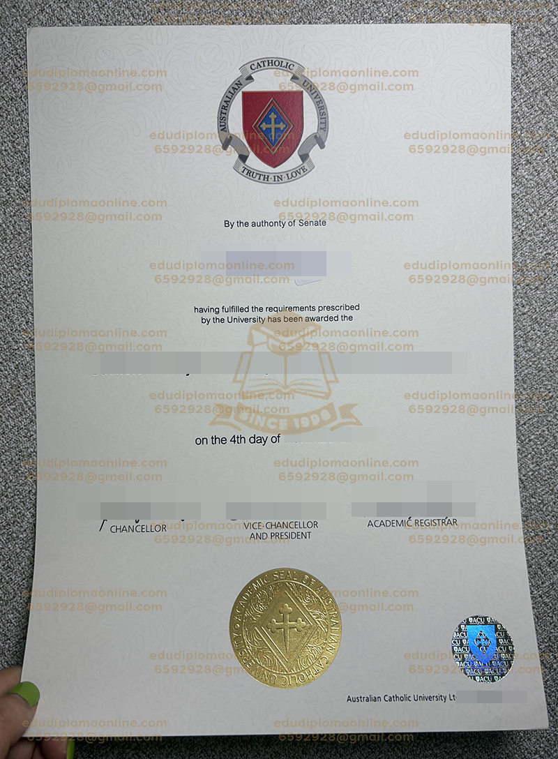 ACU diploma