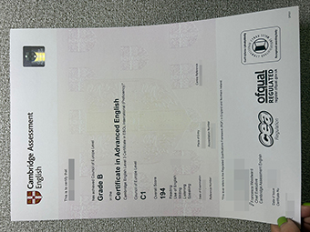 CAE Cambridge Certificate-1