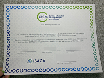 CISM Certificate-1