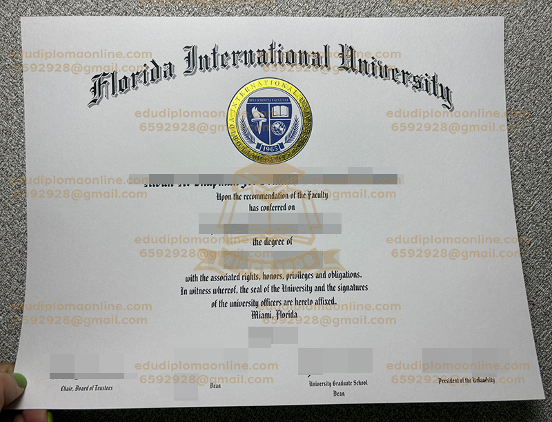 FIU diploma