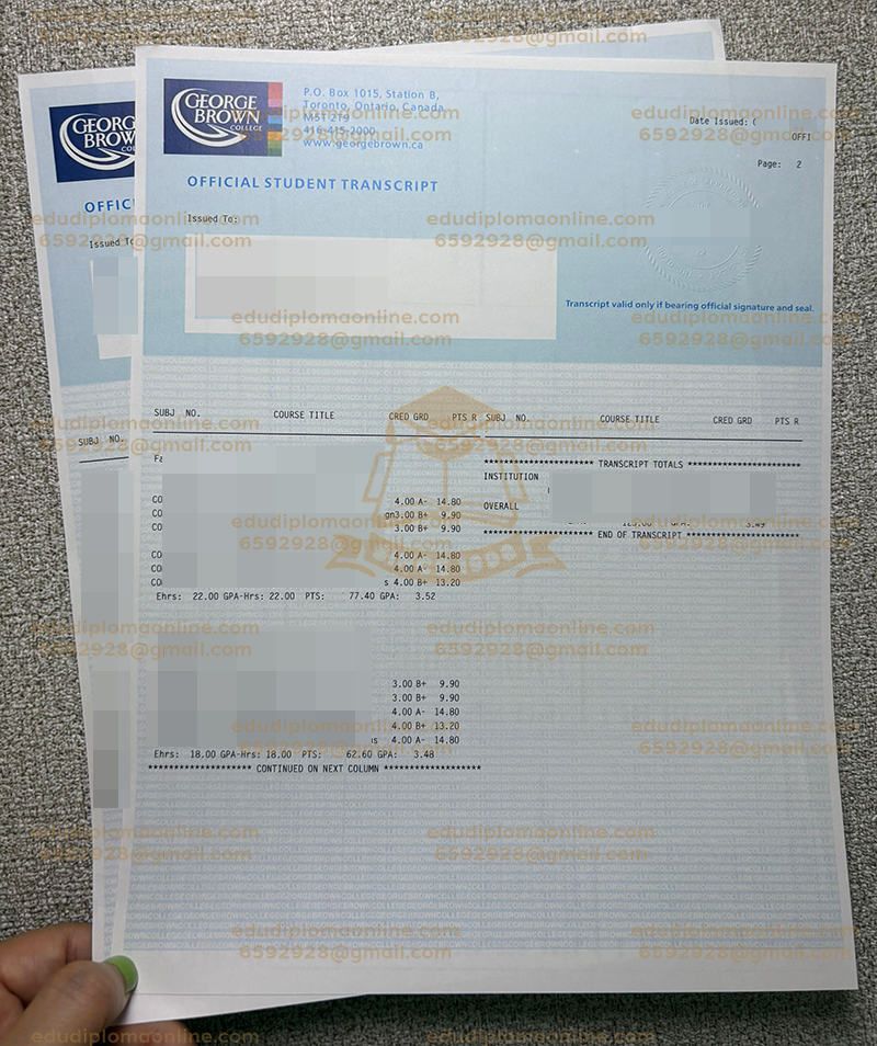 GBC transcript