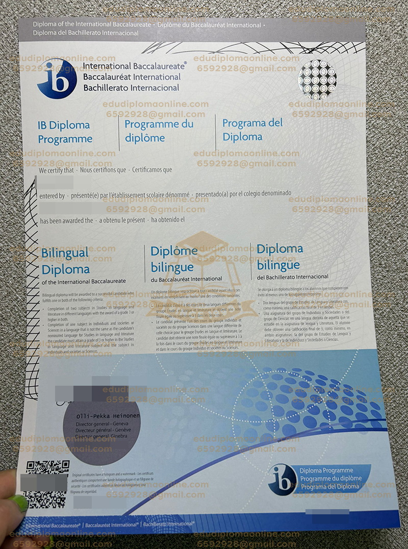 IB diploma