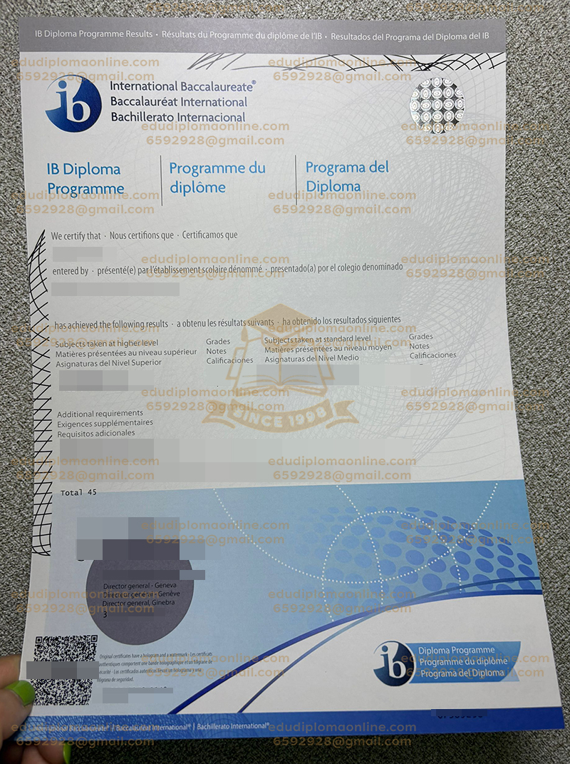 IB transcript