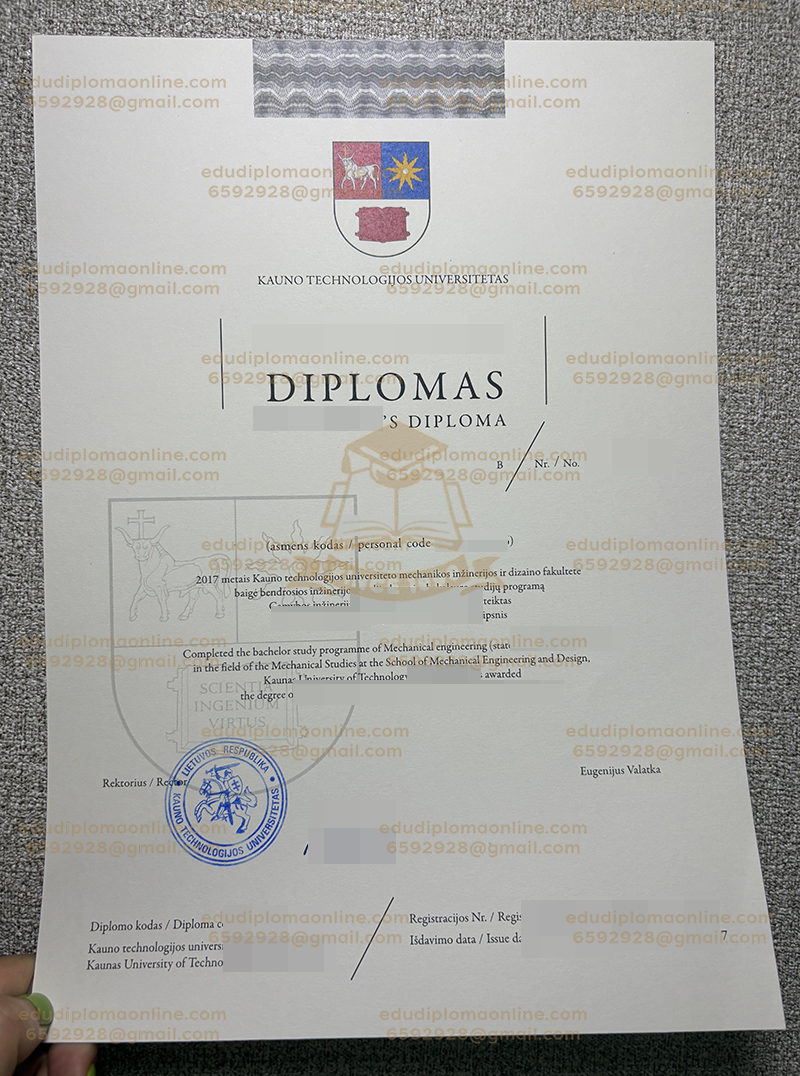 KTU diploma