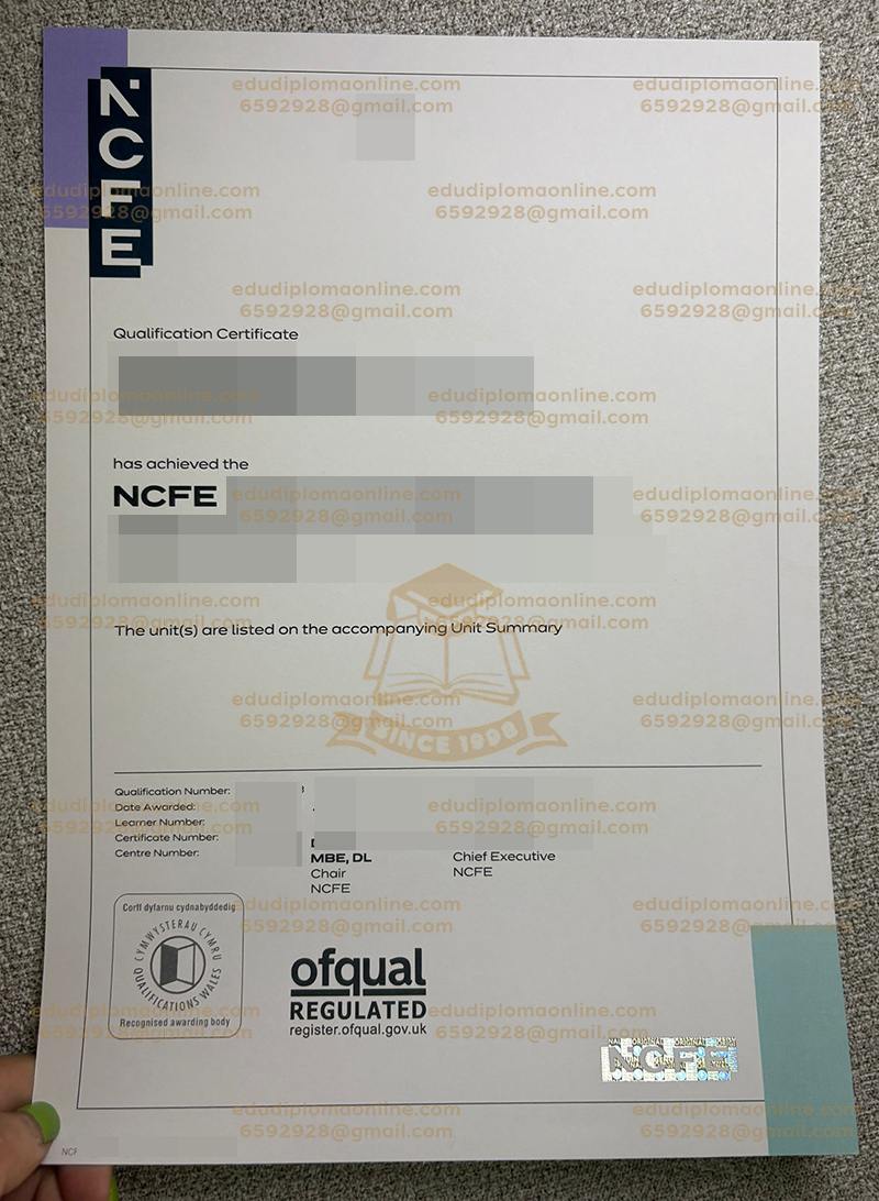 NCFE Certificate