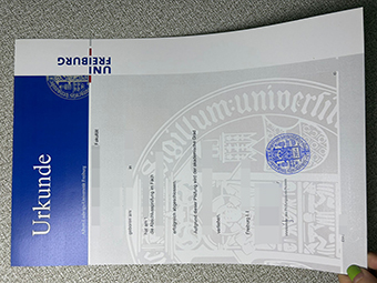 弗莱堡大学Urkunde-1