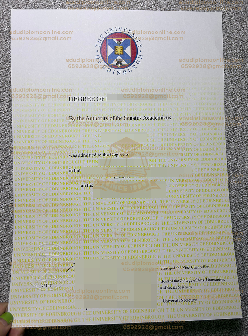 爱丁堡大学学位