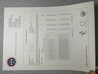 爱丁堡大学成绩单-1