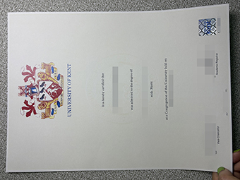 University of Kent diploma-1