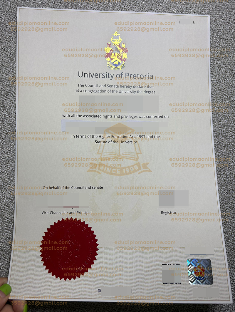 University of Pretoria degree