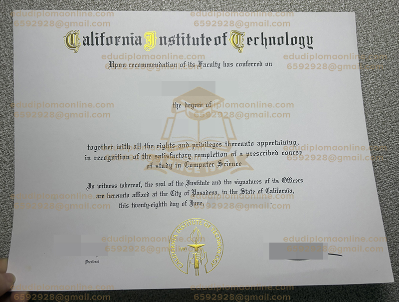 Caltech degree