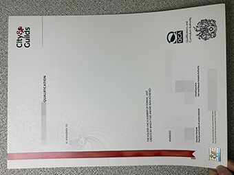 City and Guilds Certificate-1