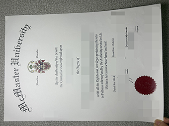 McMaster University diploma-1