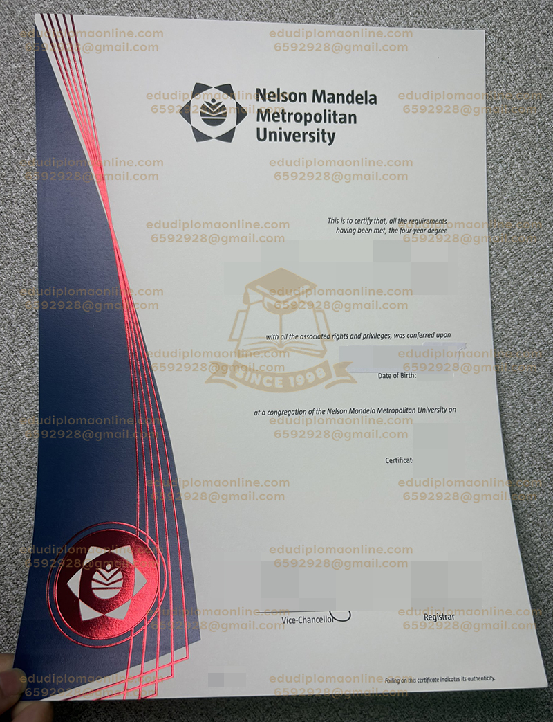 Nelson Mandela Metropolitan University degree