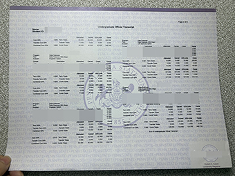 宾夕法尼亚州立大学成绩单-1