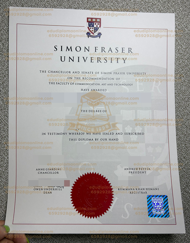 SFU degree