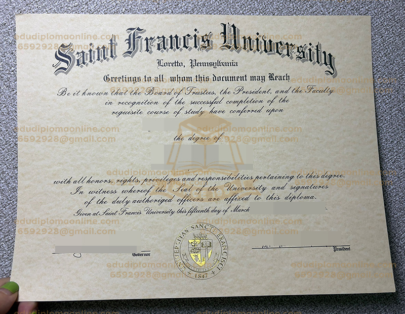 Saint Francis University degree