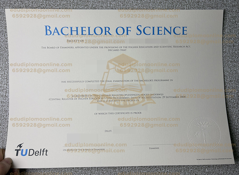 TU Delft diploma