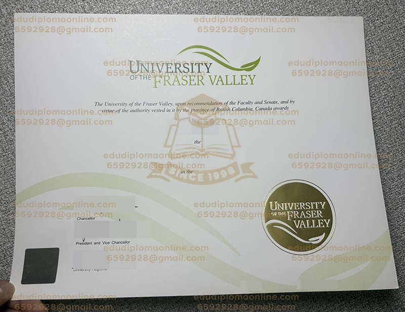 UFV diploma