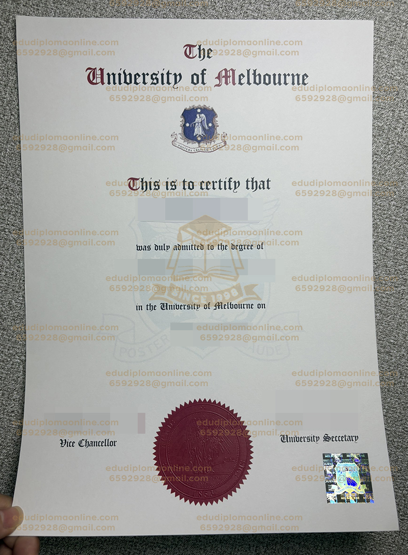 University of Melbourne degree