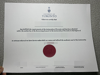 University of Toronto degree-1