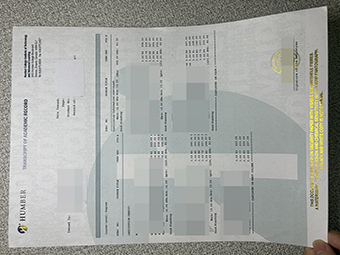 Humber College transcript-1