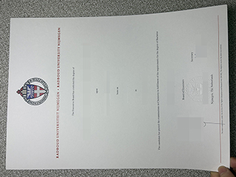 Radboud University diploma-1
