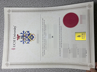 UCSI 대학 졸업장-1