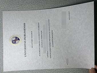 두블리니엔시스 대학교 디플로마-1